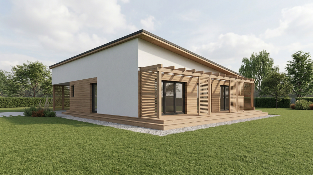 Lucida 110 s pultovou střechou