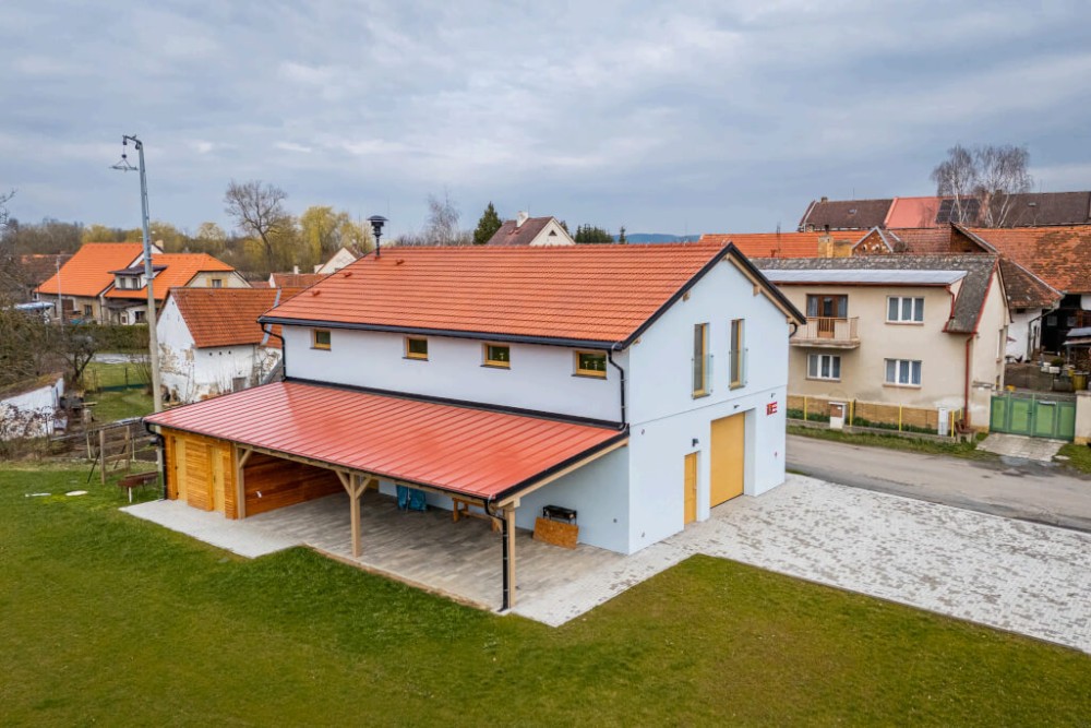 Nástavba hasičské zbrojnice v Týnci (foto 9)