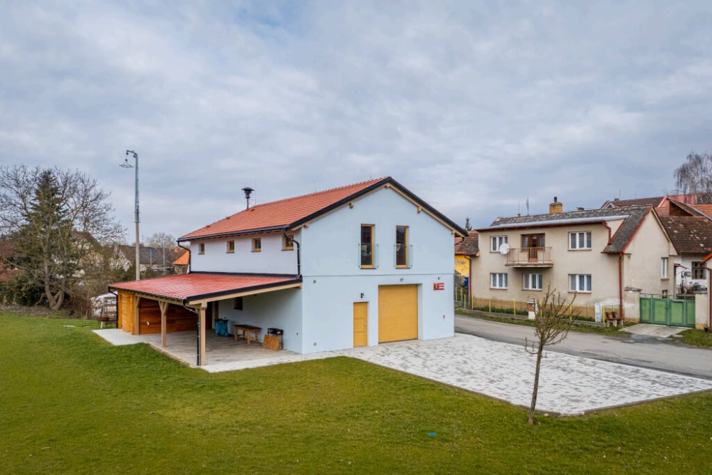 Nástavba hasičské zbrojnice v Týnci (foto 10)