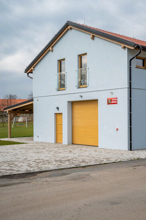 Nástavba hasičské zbrojnice v Týnci (foto 15)
