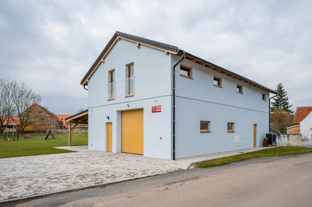 Nástavba hasičské zbrojnice v Týnci (foto 25)