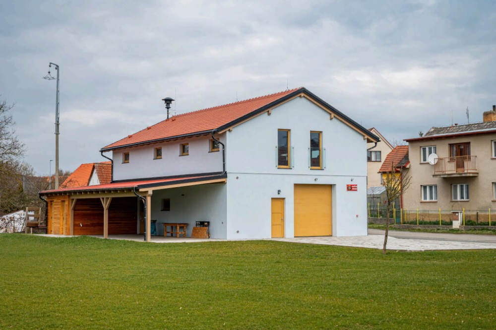 Nástavba hasičské zbrojnice v Týnci (foto 29)