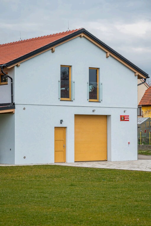 Nástavba hasičské zbrojnice v Týnci (foto 30)
