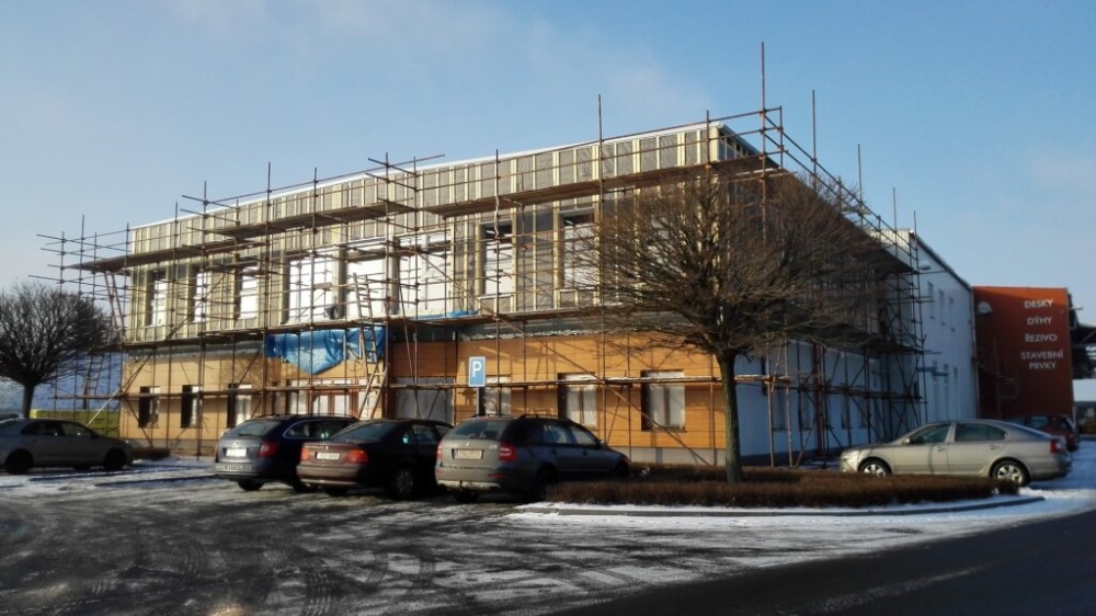 Nástavba administrativní budovy v Ostravě (foto 2)