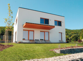 Dřevostavba v Berouně, realizace ATRIIUM