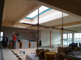 Nástavba administrativní budovy