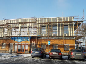 Nástavba administrativní budovy