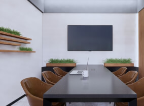 Pohled do zasedací místnosti