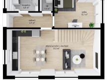 Podkrovní dům Lyra 107