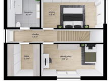 Podkrovní dům Lyra 107