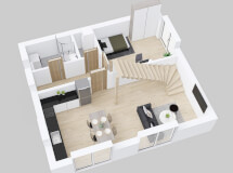 Podkrovní dům Lyra 107