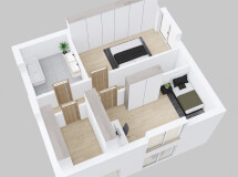 Podkrovní dům Lyra 107