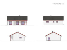 Přízemní dřevostavba Dorado 75
