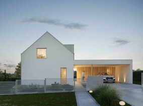 Individuální dřevostavba ATRIUM