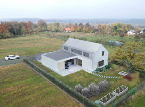 Individuální dřevostavba ATRIUM