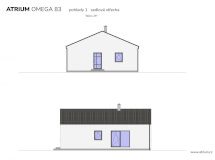 Přízemní dřevostavba Omega 83