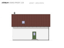 Podkrovní dřevostavba Vario Profi 119