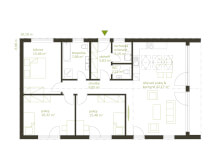 Přízemní dřevostavba Vela 115-2024