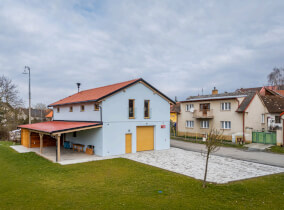 Realizace nástavby hasičské zbrojnice.
