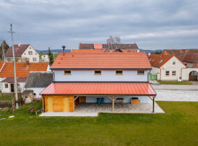 Realizace nástavby hasičské zbrojnice.