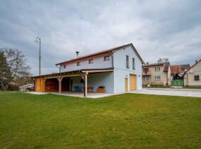 Realizace nástavby hasičské zbrojnice.