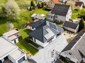 Přízemní individuální dřevostavba ATRIUM
