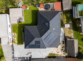 Přízemní individuální dřevostavba ATRIUM