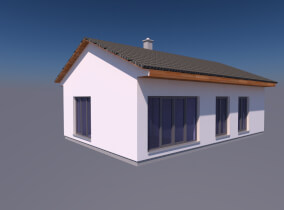 Individuální dřevostavba ATRIUM