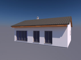 Individuální dřevostavba ATRIUM