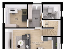 Půdorys Lyra 102 přízemí