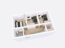 Patrový dům Cubus 110