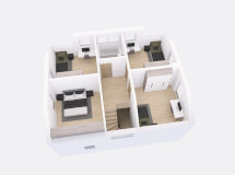 Podkroví domu Variant 139