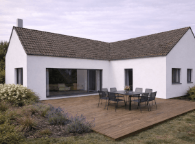 Individuální dřevostavba ATRIUM