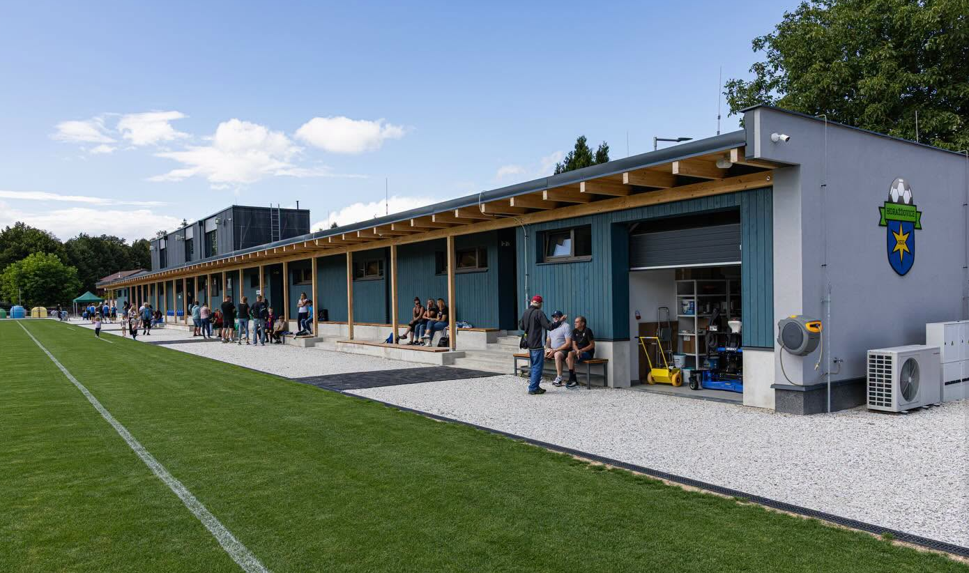 Fotbalový klub Horažďovice podporovaný společností ATRIUM