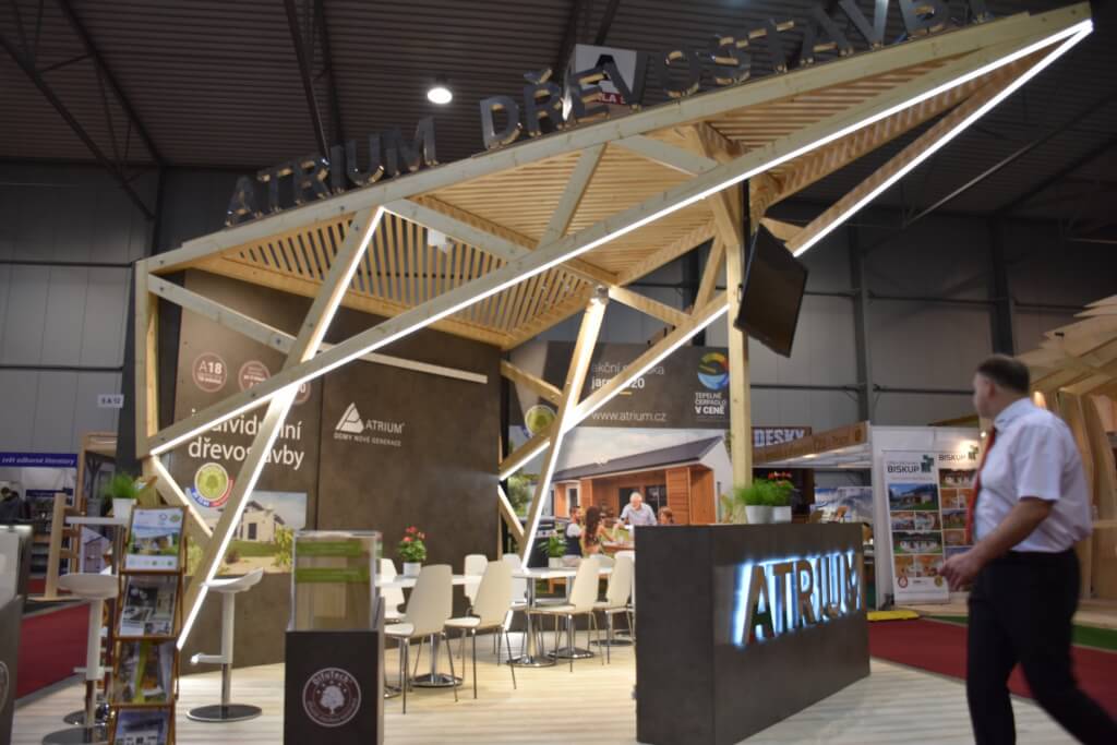 Nový výstavní stánek ATRIUM 2020